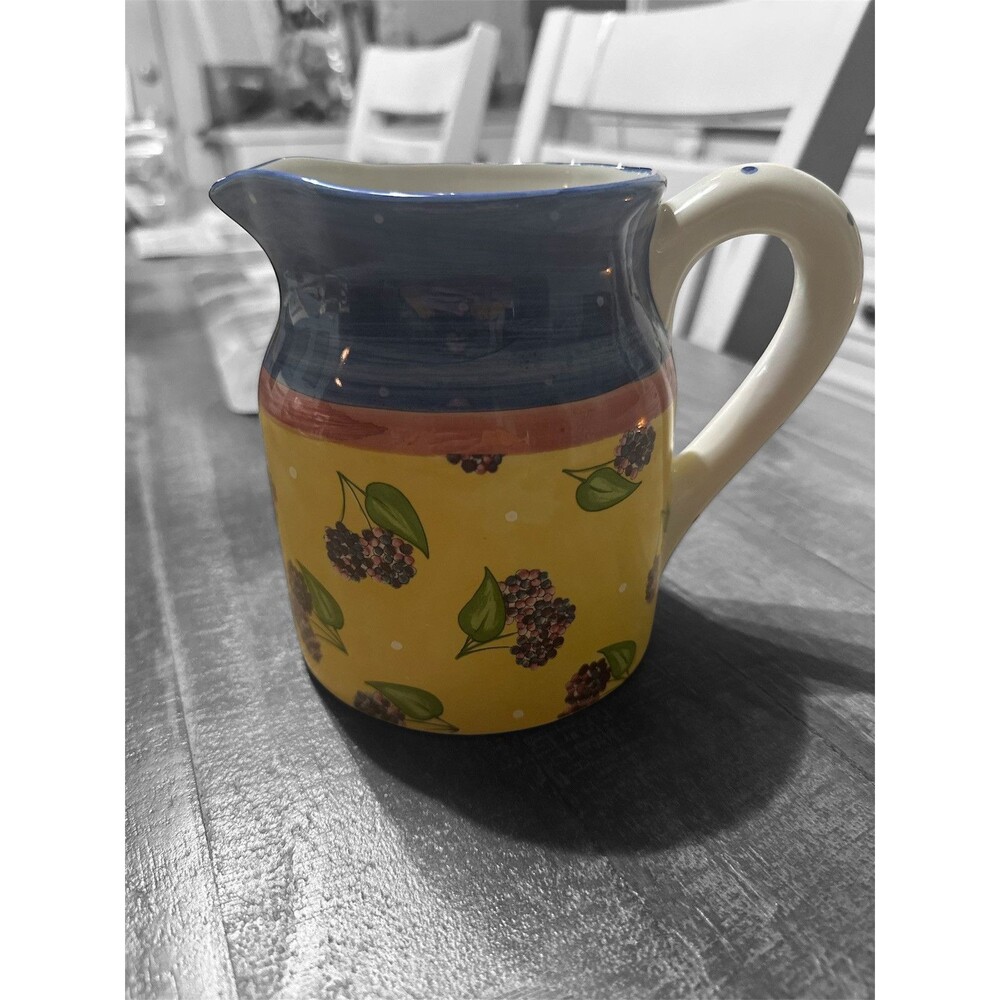 Tutti Frutti Bois d'Arc blackberry pitcher Jug Essex Collection In Portugal
